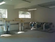 Central de ar comprimido medicinal montada sobre base skid para hospitais