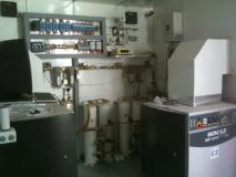 Central de ar comprimido medicinal com compressor tipo parafuso isento de óleo